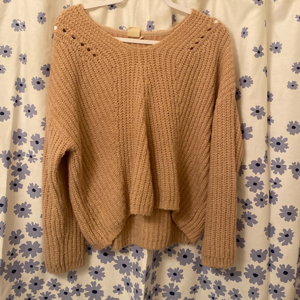 Rip Curl Warm Tan Crew Neck Sweater